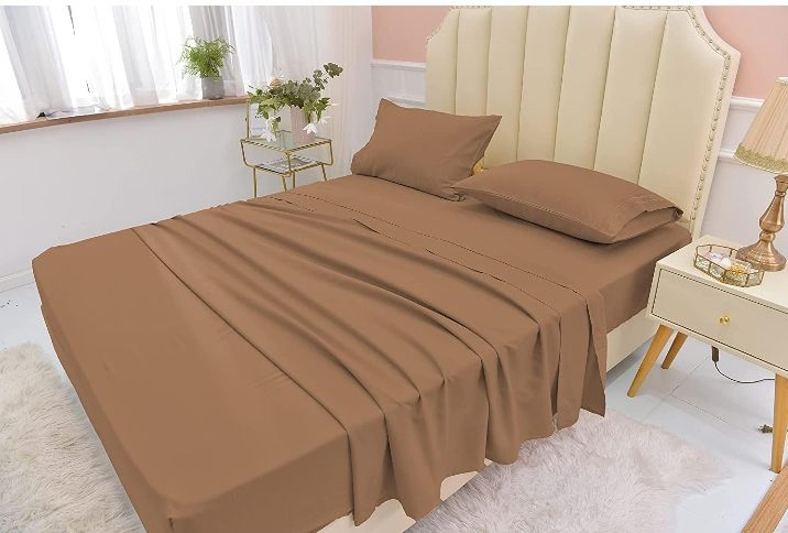 Bamboo Luxury King Sheet Set - Tiger Eye