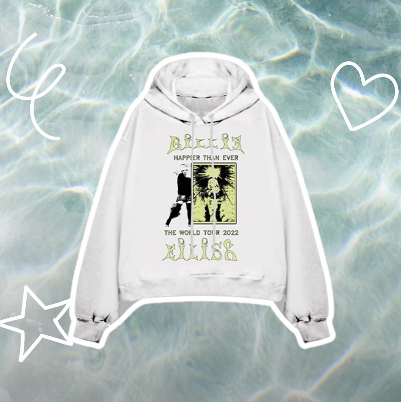 Billie Eilish Happier Than Ever Tour Hoodie