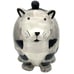 Tabby Cat Ceramic Teapot Stacking Three Piece Set