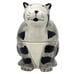 Tabby Cat Ceramic Teapot Stacking Three Piece Set