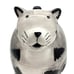 Tabby Cat Ceramic Teapot Stacking Three Piece Set