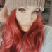 Lace front wig human hair blend