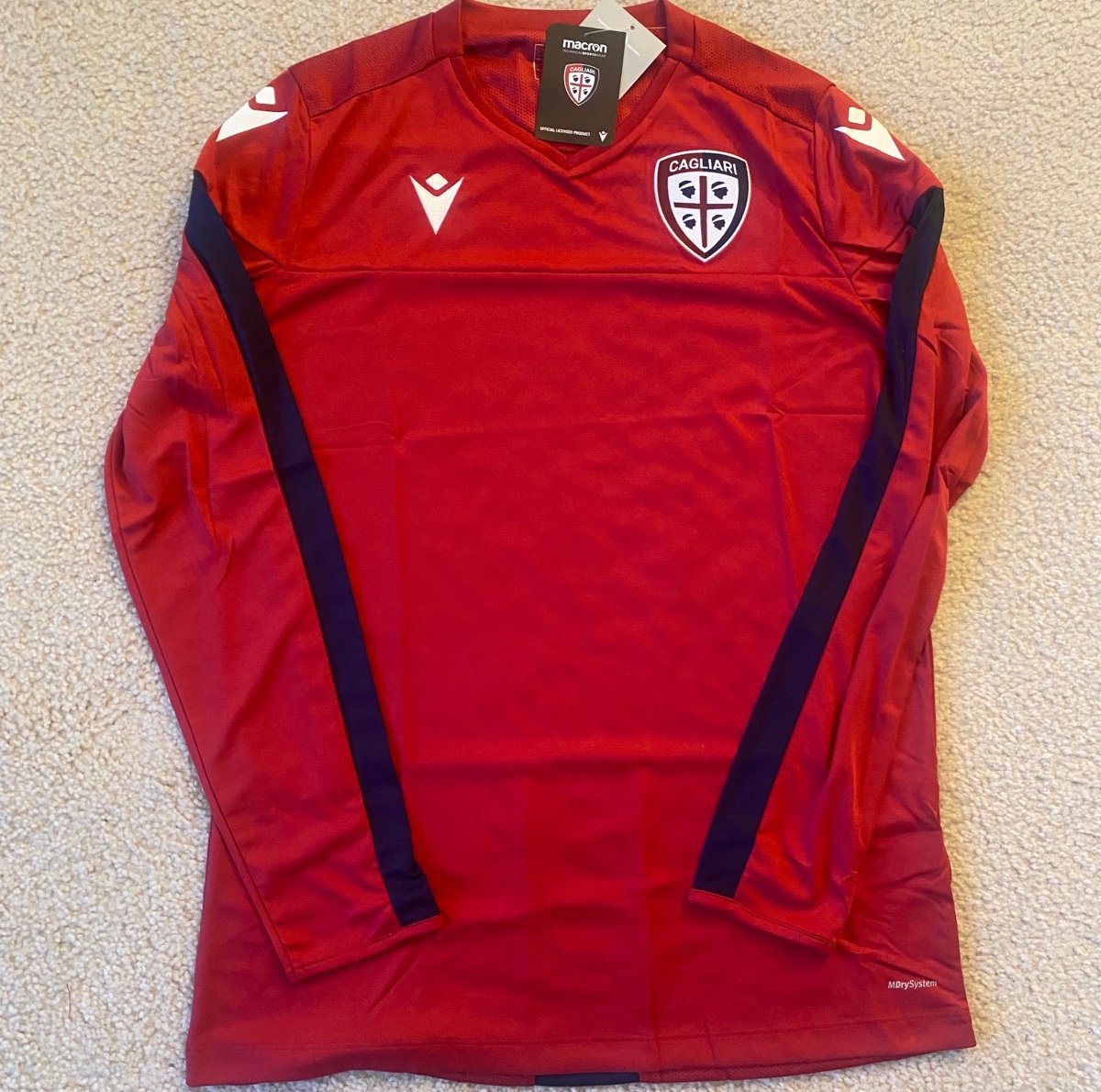 Cagliari soccer jersey