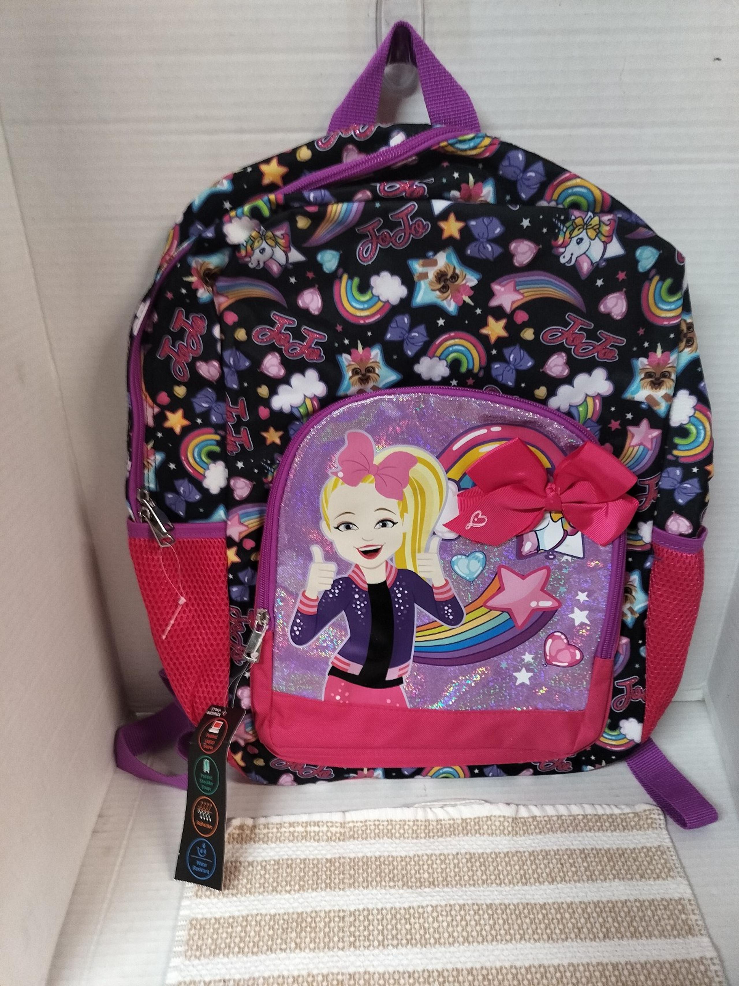 JoJo Siwa Backpack 17" Follow Your Dream Thumbs Up Ribbon Detail (2021)