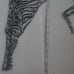 Joseph Ribkoff Zebra print v-neck asymmetric semi-sheer statement halter top_10