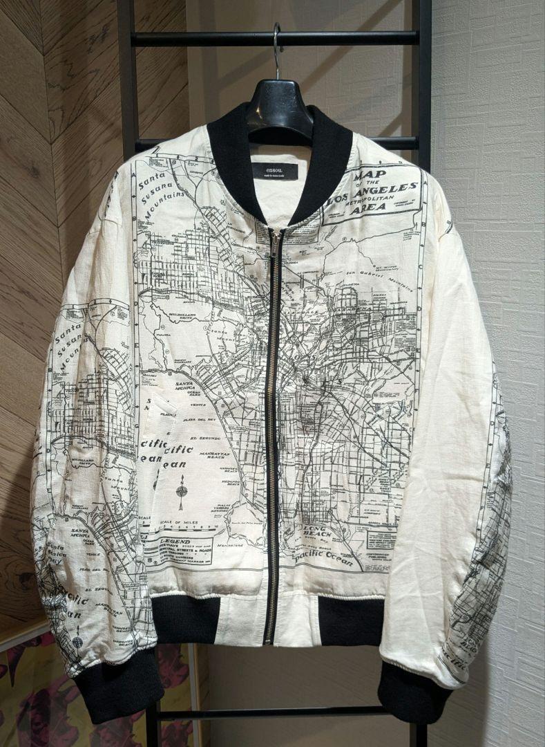 ENSOU. 22AW Map Blouson