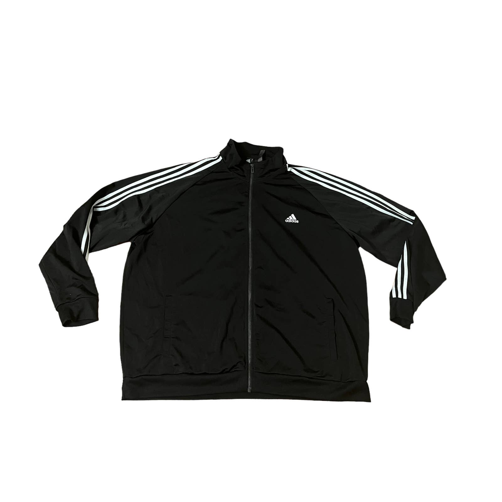 Adidas Originals Men's Jacket with Logo - Black - Casual Jackets