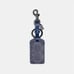 Coach Luggage Tag Bag Charm Keychain In Signature Canvas NWT