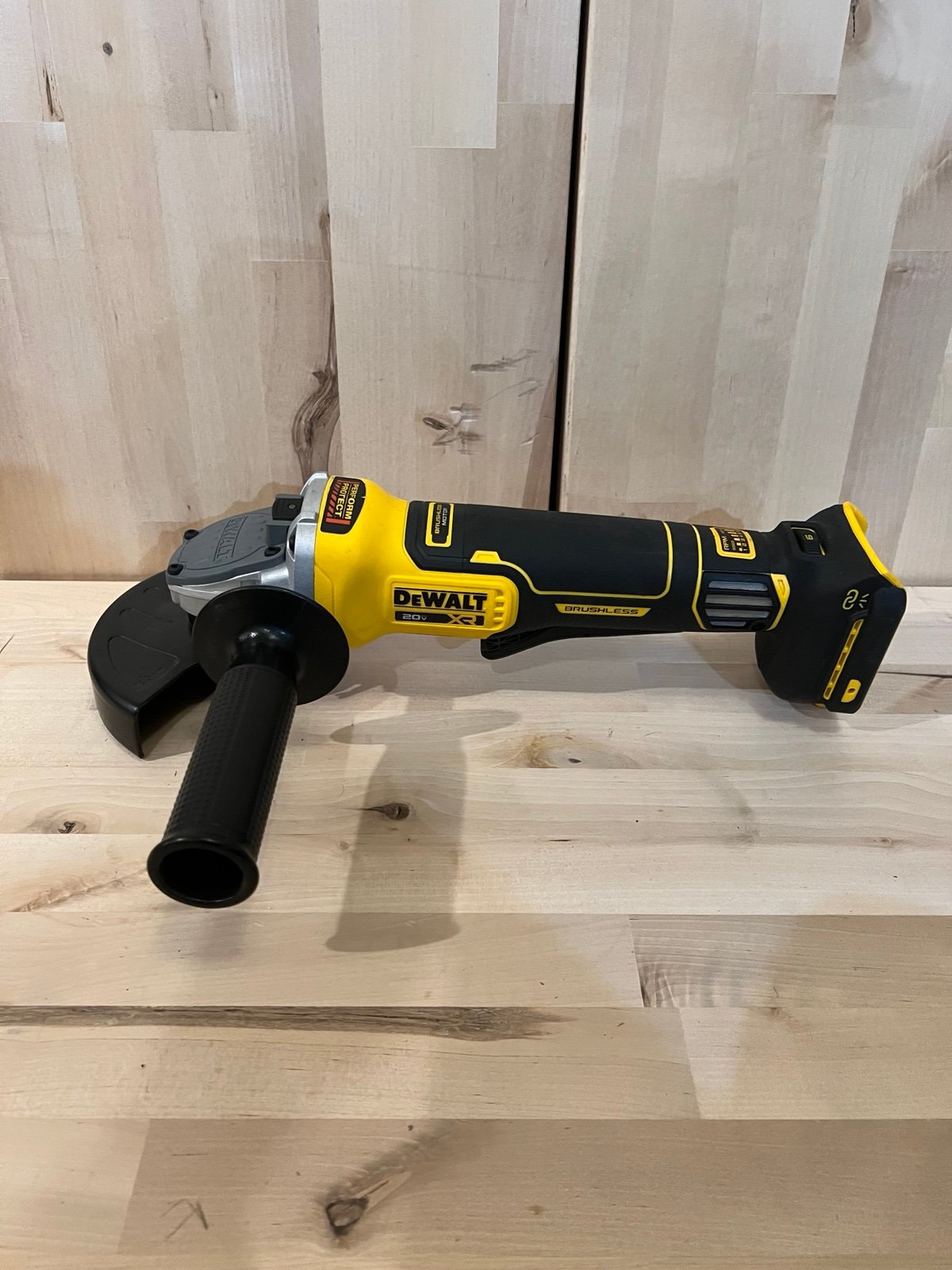 DEWALT 20V MAX XR Cordless Brushless 4.5 in. Paddle Switch Angle Grinder