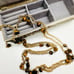 Vintage Tigers Stone Bead Necklace