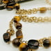 Vintage Tigers Stone Bead Necklace