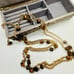 Vintage Tigers Stone Bead Necklace