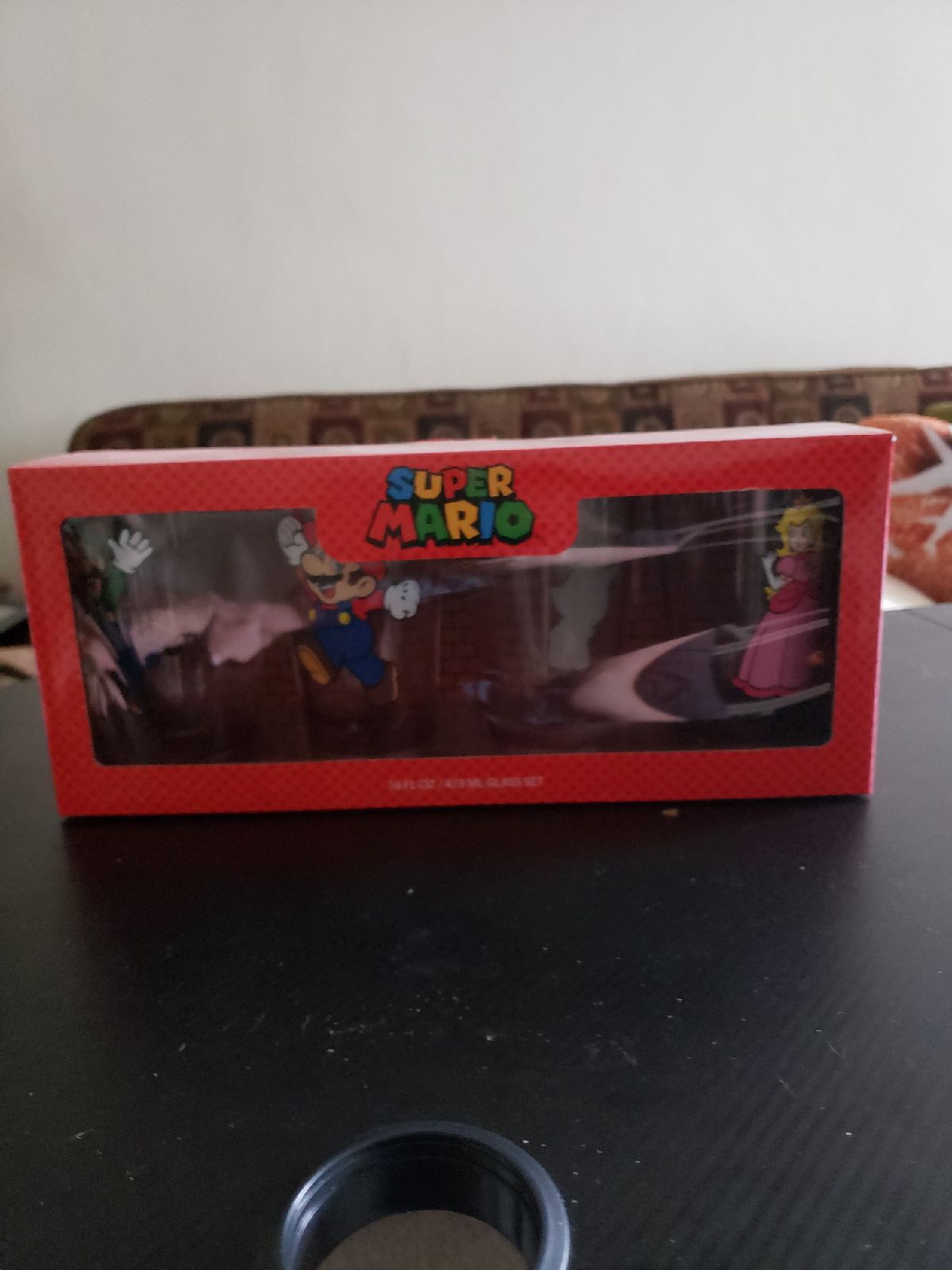 Super Mario Glassware