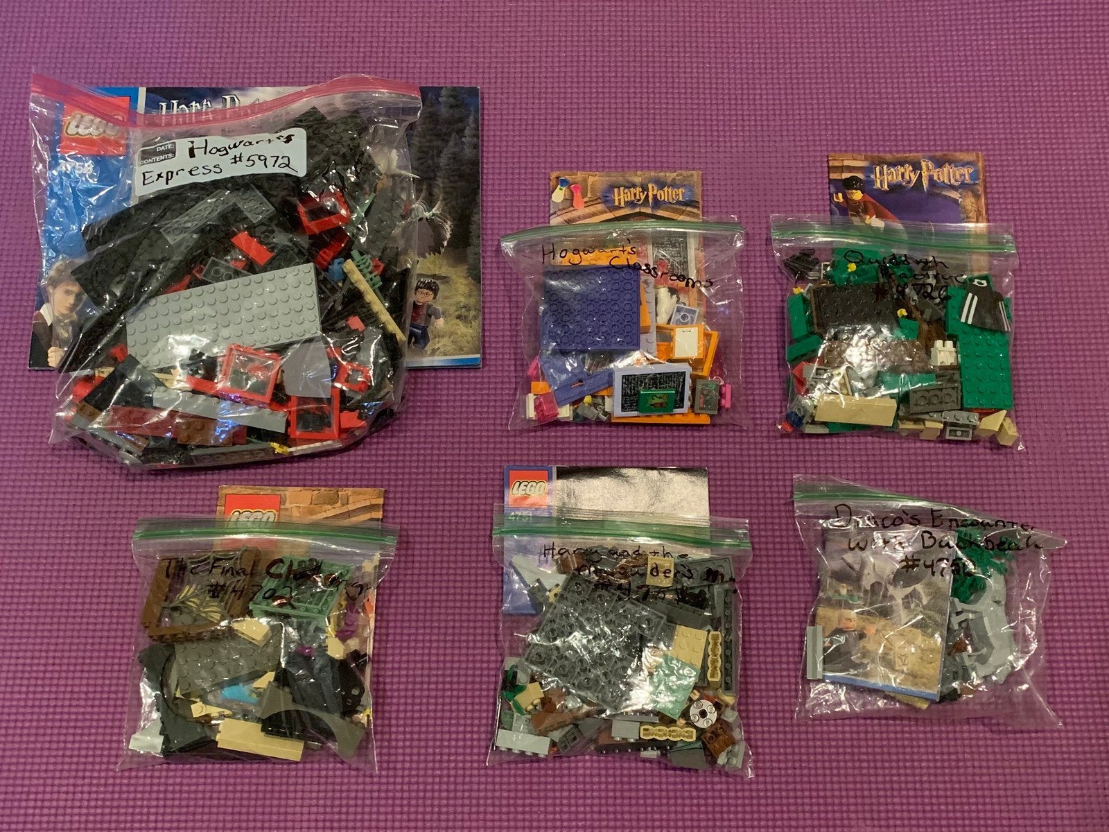 Harry Potter LEGO sets