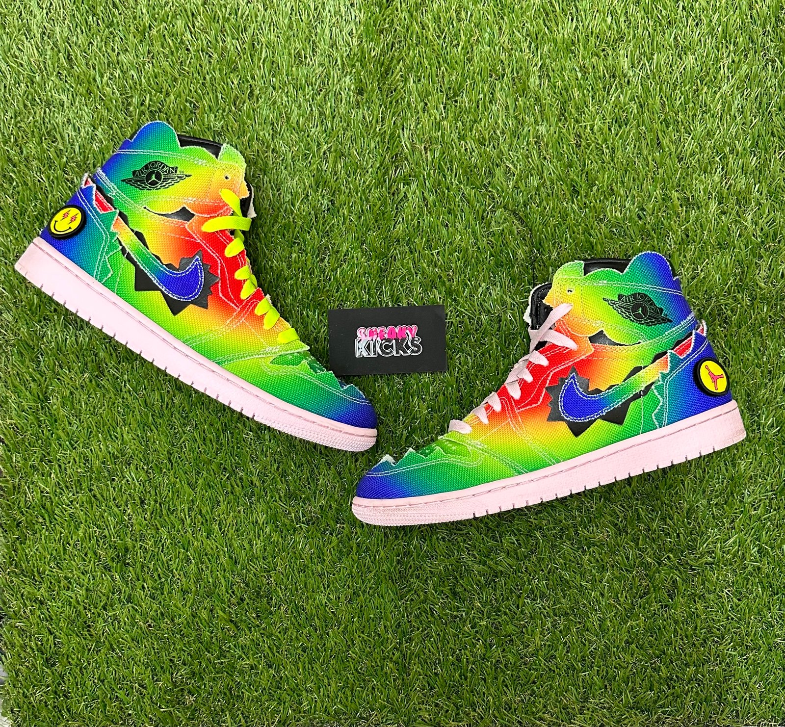 Jordan 1 “j balvin” sz 8 (preowned)