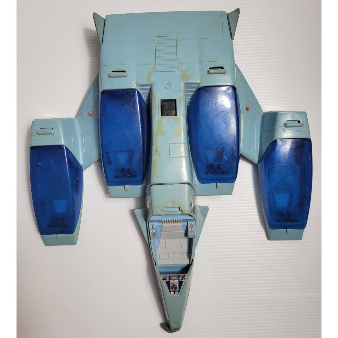 Vintage 1987 80s Kenner SilverHawks Maraj Vehicle Ship, (Mirage Maraj) AS IS