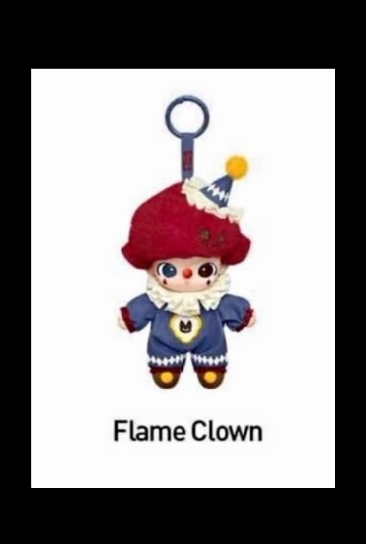 POP MART labubu Flame Clown Why So serious UFT/UFS
