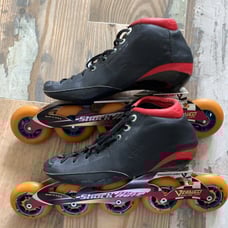 Speed skates with Swiss bone Bearings