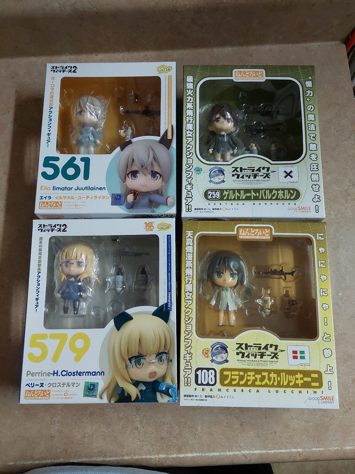 Strike witches Nendoroids