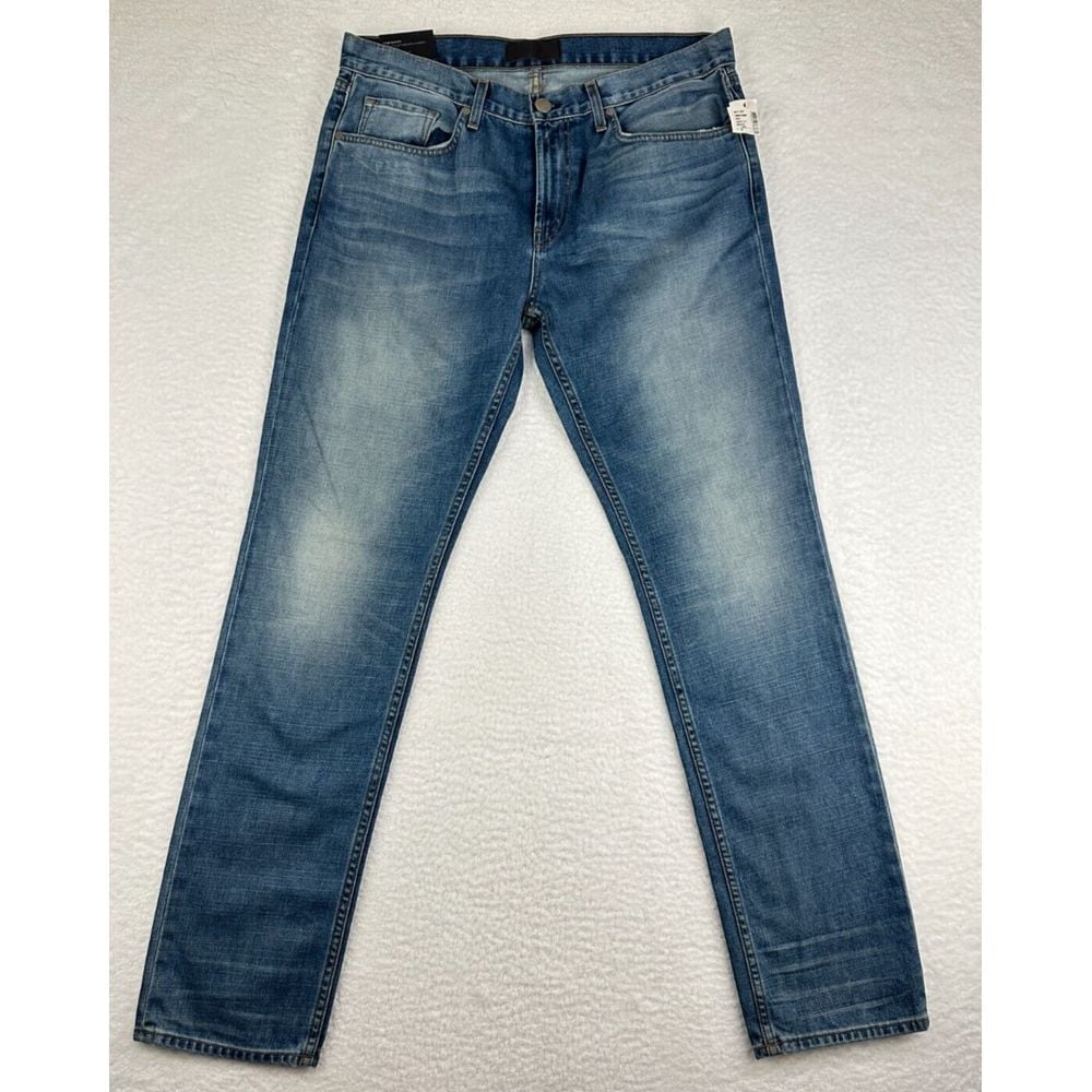 J Brand Tyler Jeans Mens 36 Blue Denim 100% Cotton Slim Fit Straight Leg Zip Fly