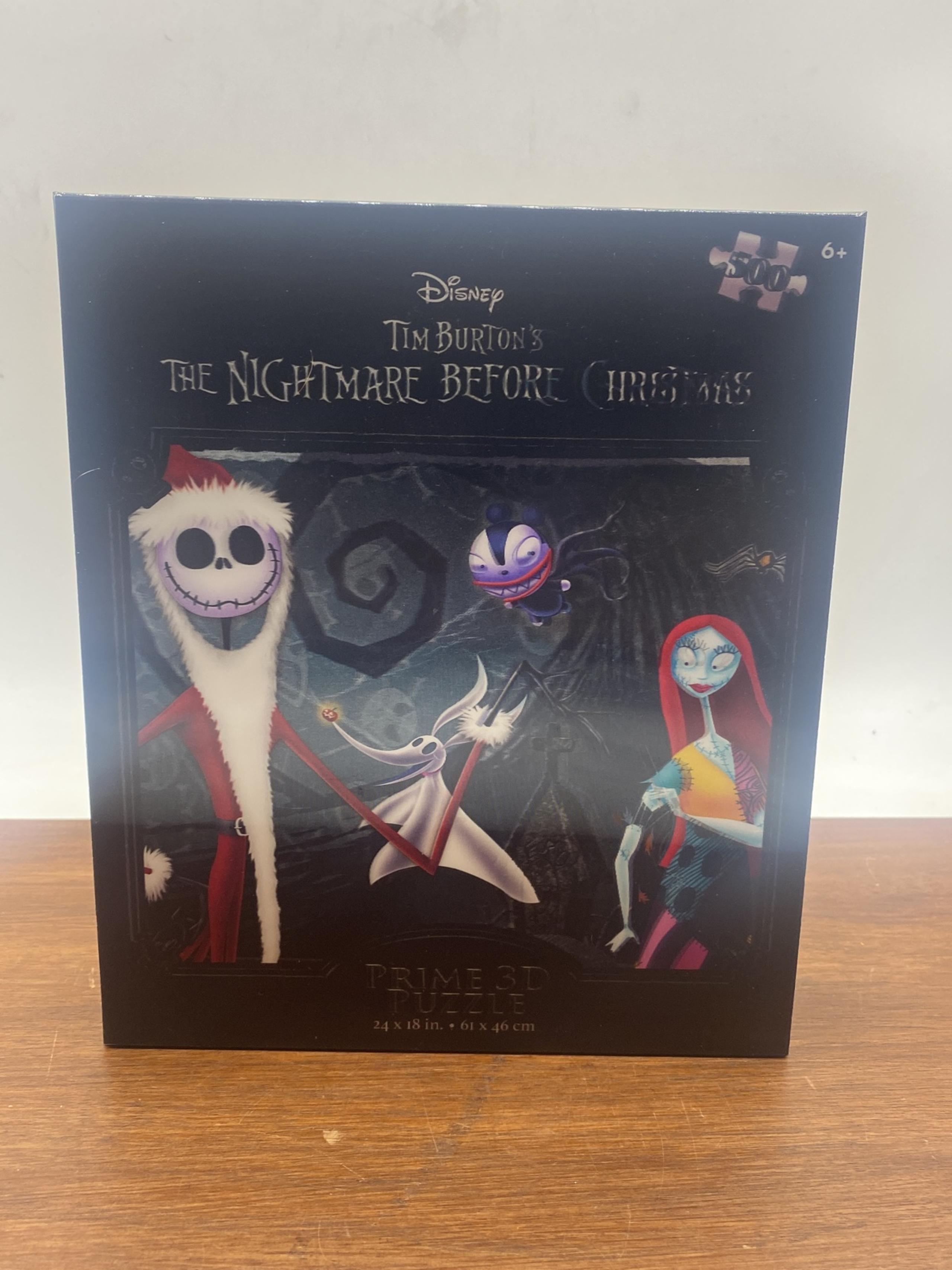 500 Piece The Nightmare Before Christmas Prime 3D Puzzle