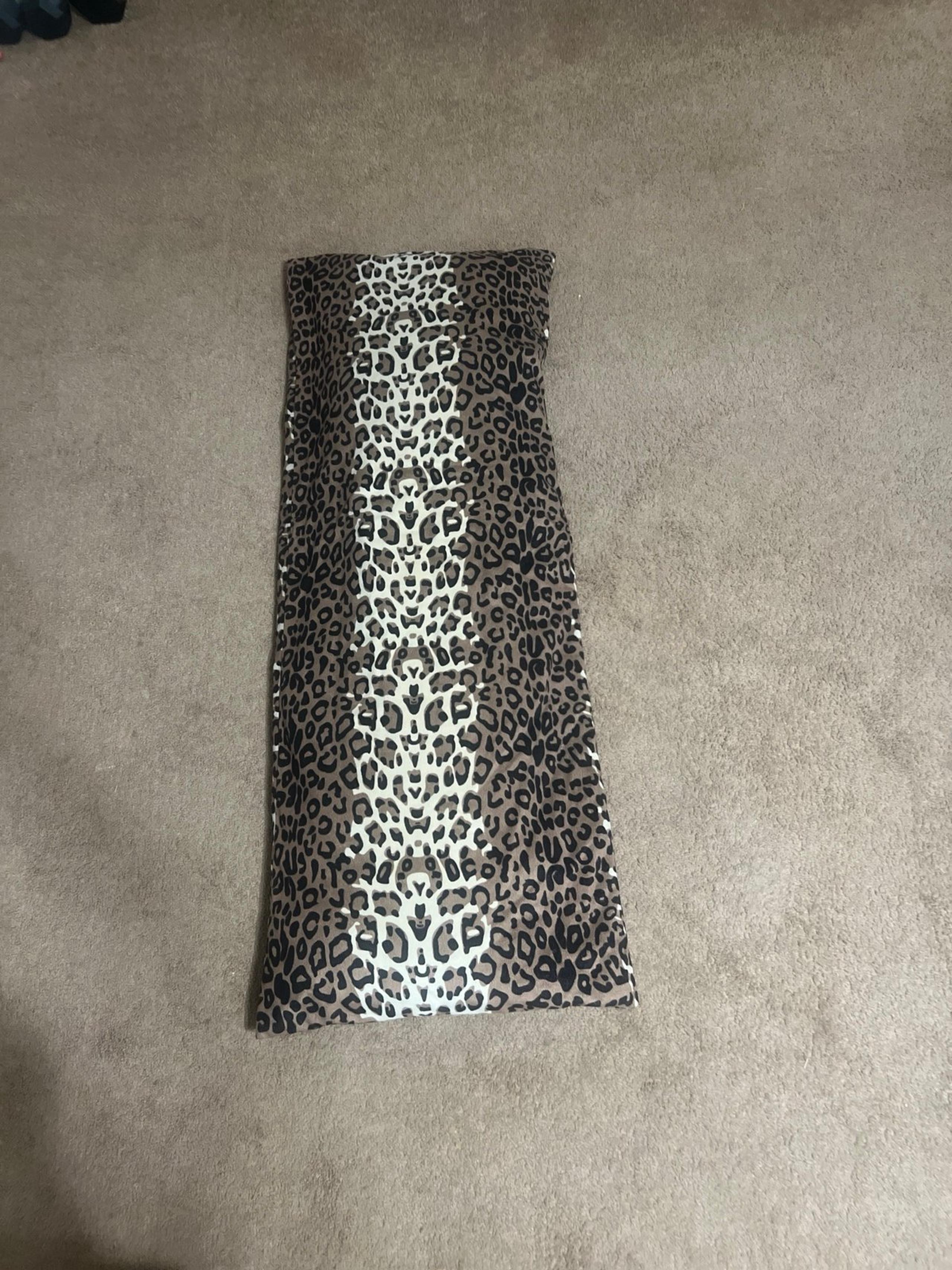 Cheetah body pillow