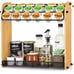 Coffee Pods Kitchen Counter Top Organizer Wallmount New