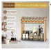 Coffee Pods Kitchen Counter Top Organizer Wallmount New