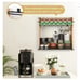 Coffee Pods Kitchen Counter Top Organizer Wallmount New