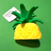 VHTF Bath & Body Works PINEAPPLE Hand Sanitizer Gel Pocketbac Keychain Holder