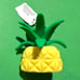 VHTF Bath & Body Works PINEAPPLE Hand Sanitizer Gel Pocketbac Keychain Holder