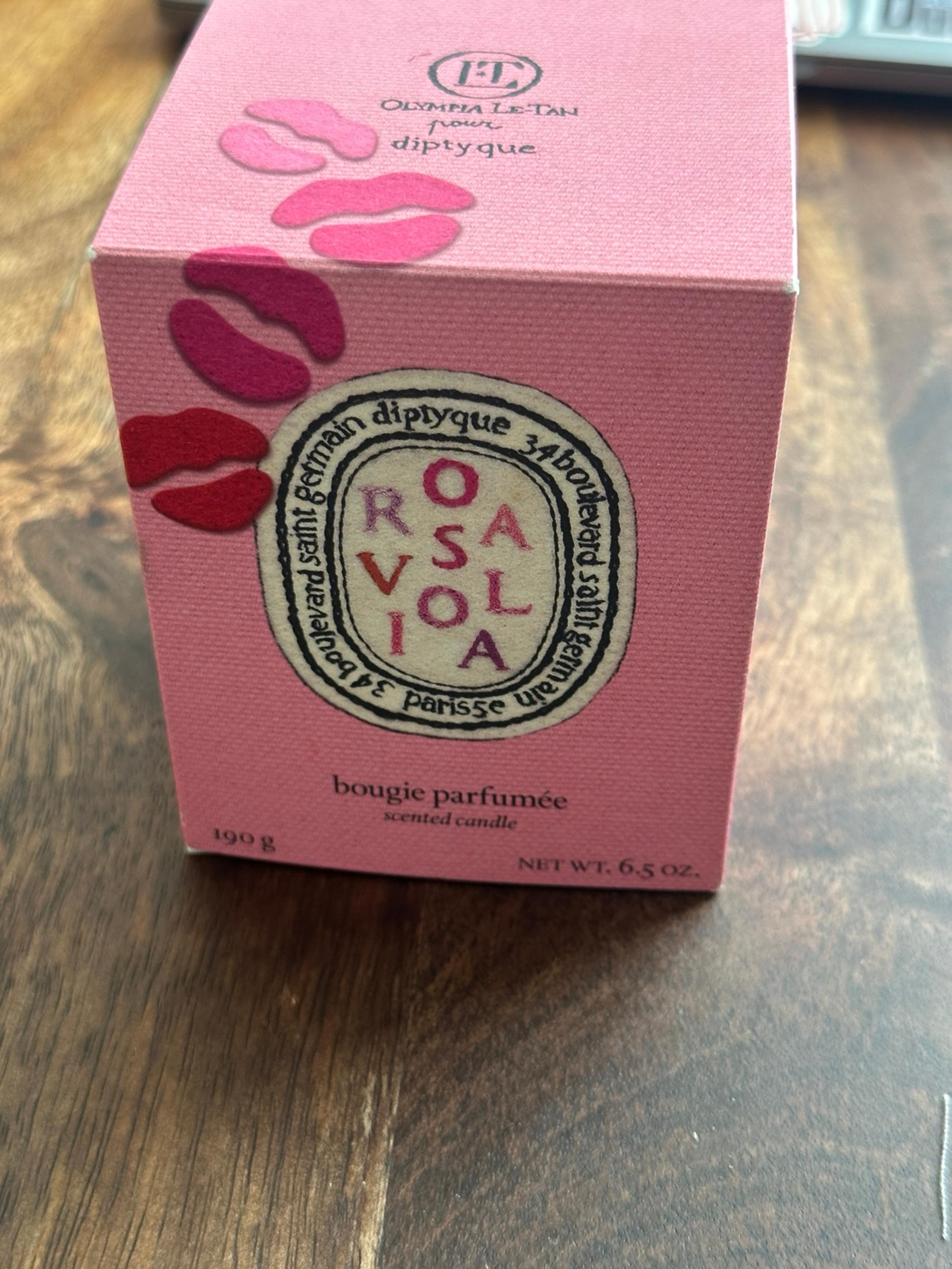 2016 Rosaviola limited candle 190g - Diptyque