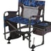 Fishing Director’s Chair, Blue/Black, 18.5 in. x 25.9 in. x 35 in.