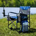 Fishing Director’s Chair, Blue/Black, 18.5 in. x 25.9 in. x 35 in.