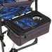 Fishing Director’s Chair, Blue/Black, 18.5 in. x 25.9 in. x 35 in.