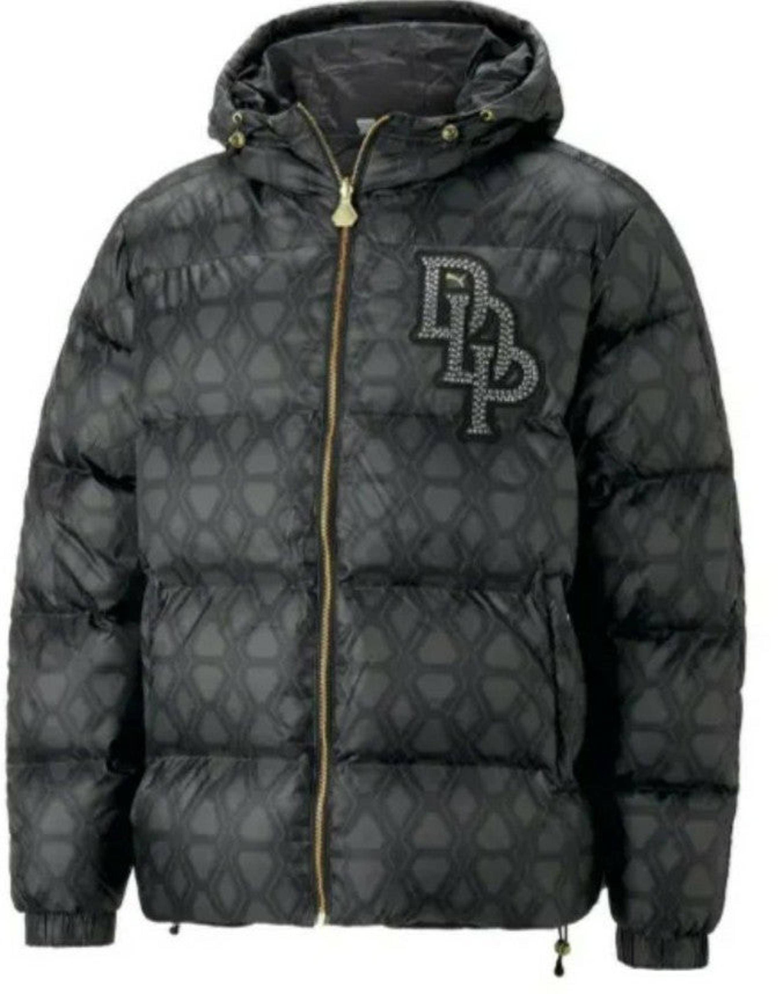Puma x Dapper Dan Reversible Bomber Puffer Jacket Men's Size XL New