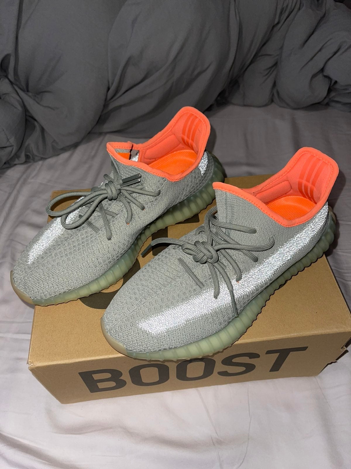 Yeezy Adidas Boost 350 V2 in Desert Sage