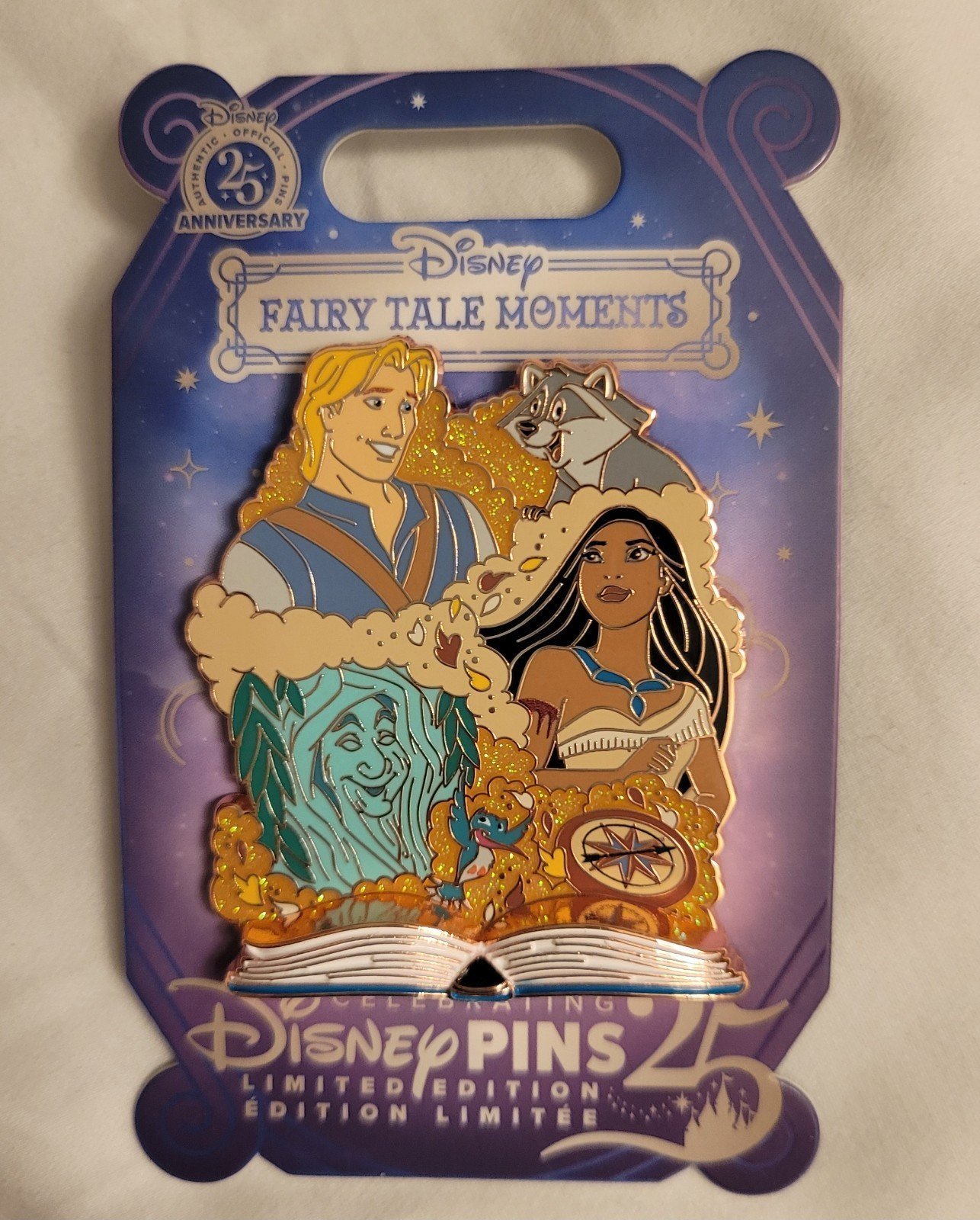 Pocahontas Fairy Tale Moments Pin Limited Edition 2500