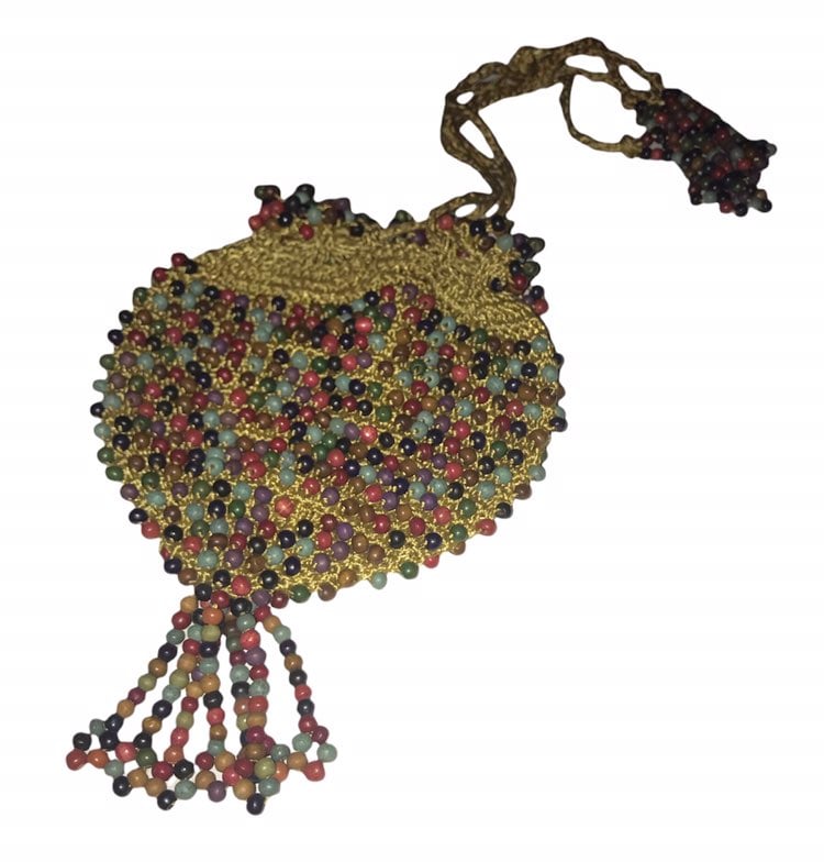 Vintage Crochet Flapper Purse