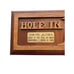 Vintage Hole In One Wood Plaque With Titleist Golf Ball