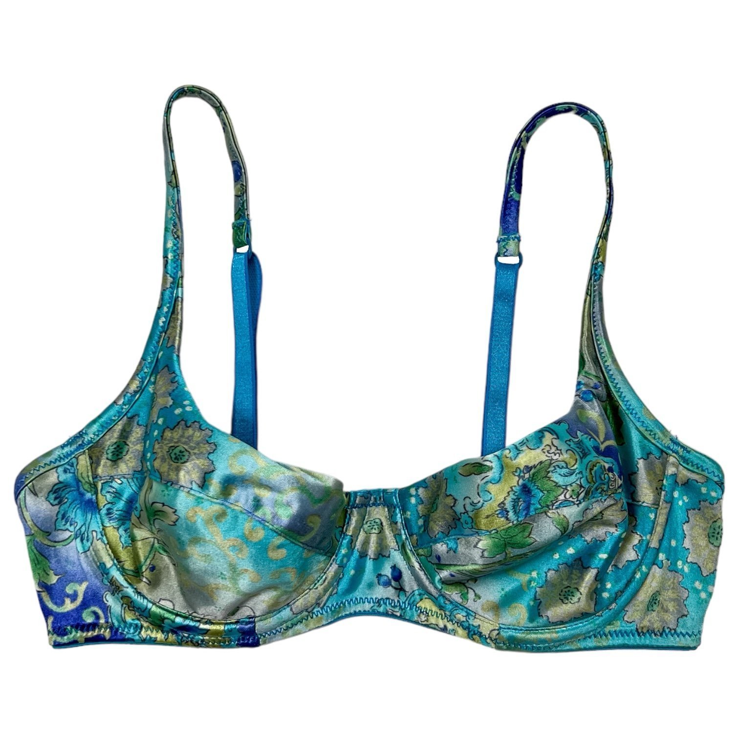 Vintage 90’s Victoria’s Secret Floral Satin Bra