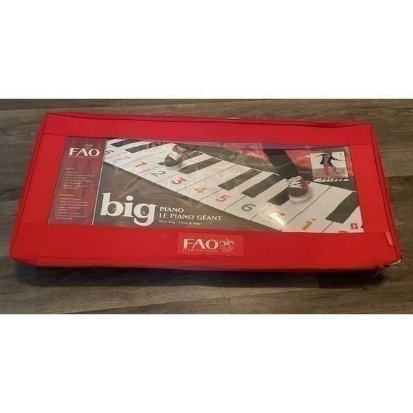 FAO SCHWARZ GIANT DANCE MAT PIANO - Like the movie BIG with Tom Hanks