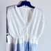 New Women Lemlem Zaza Plunge Neck Swim Cover Up, dress, swimwear M