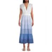 New Women Lemlem Zaza Plunge Neck Swim Cover Up, dress, swimwear M
