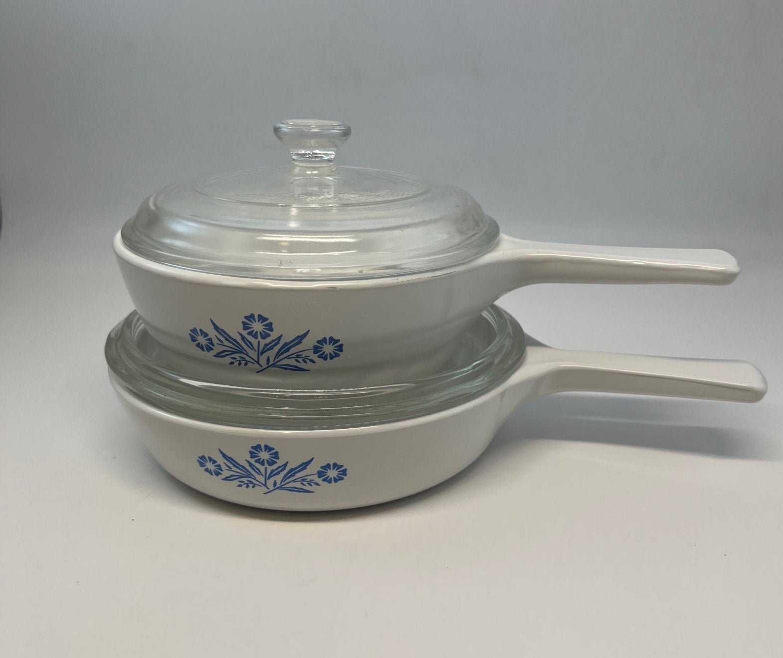 Corningware Cornflower Blue Menuettes 4 Piece Set