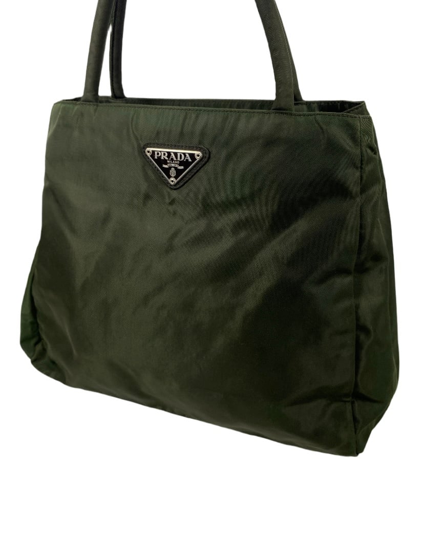 Prada Tessuto Nylon Hand Bag