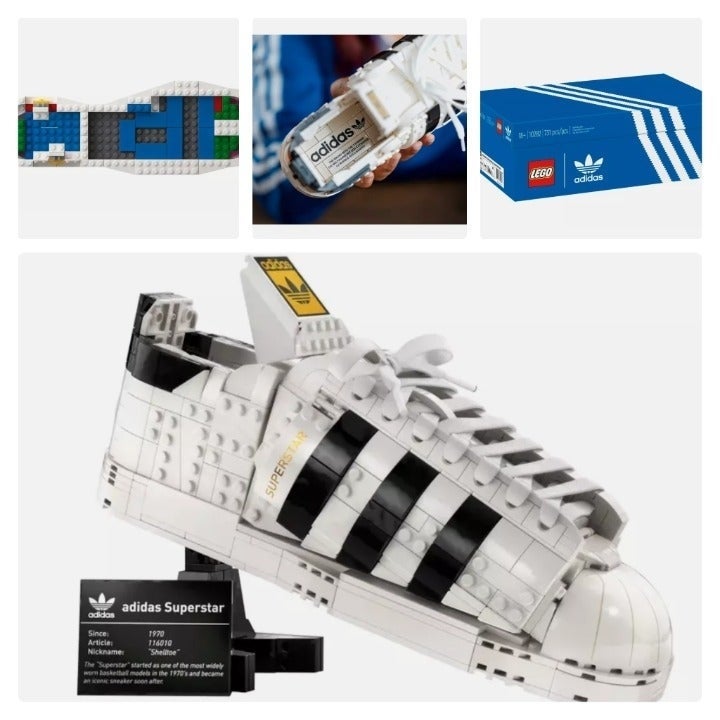NEW LEGO Exclusive shops Creator Item 10282 ADIDAS Originals V39 Superstar 731 Pieces