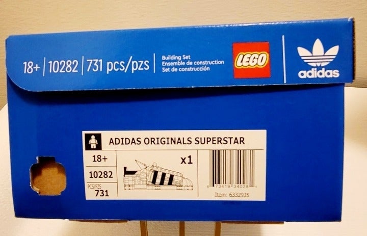 NEW LEGO Exclusive shops Creator Item 10282 ADIDAS Originals V39 Superstar 731 Pieces