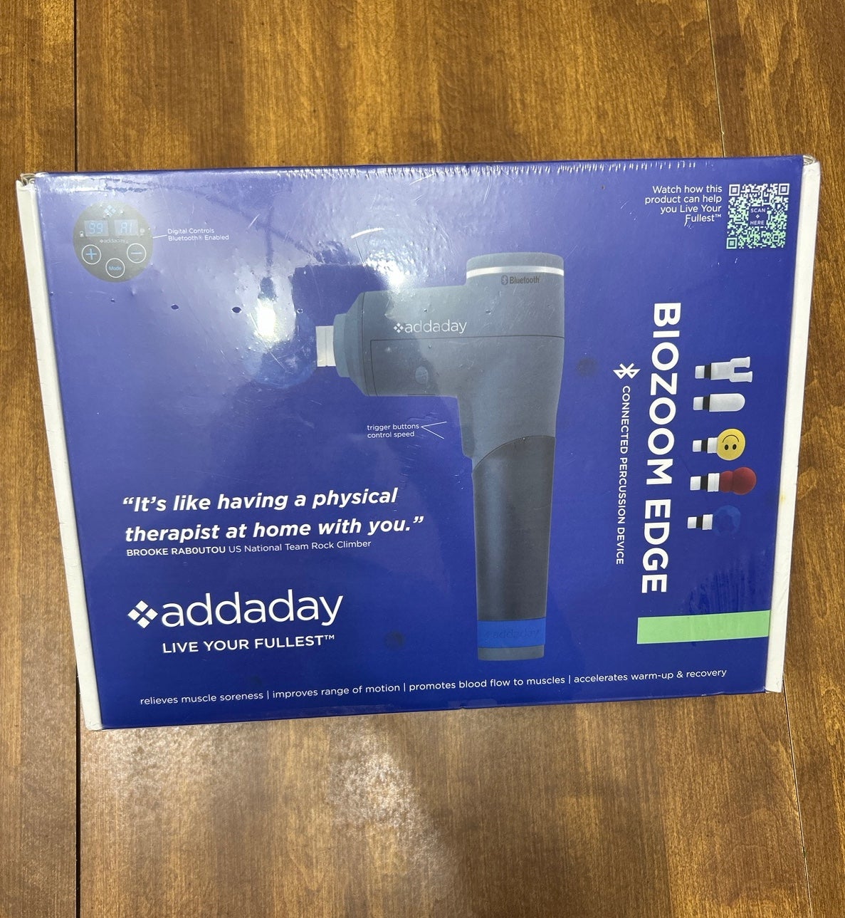 Addaday Biozoom Edge percussion device