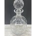 Towle Crystal Glass Riviera Liquor / Spirit / Whiskey Decanter Windowpane Cut